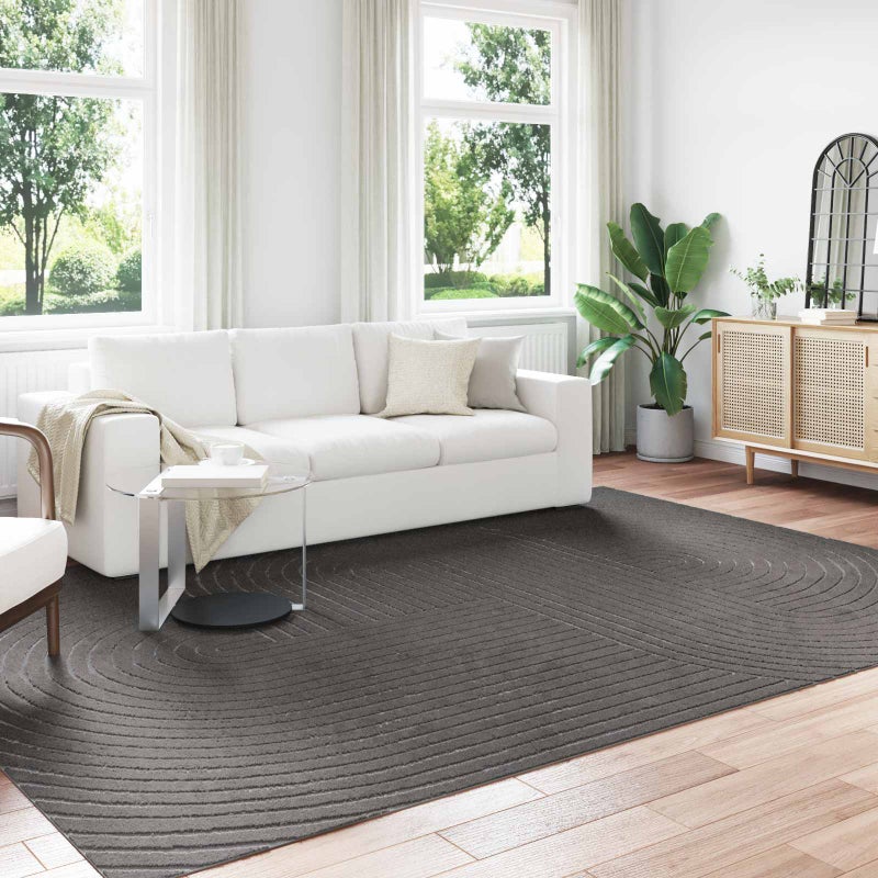 Dywany pokojowe PALMERAS Antracyt 280 x 200 cm Poliester vidaXL