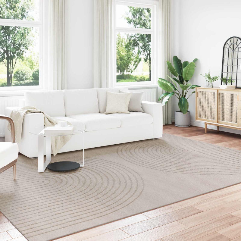 Dywany pokojowe Prostokątny GALATI Beżowy 340 x 240 cm vidaXL