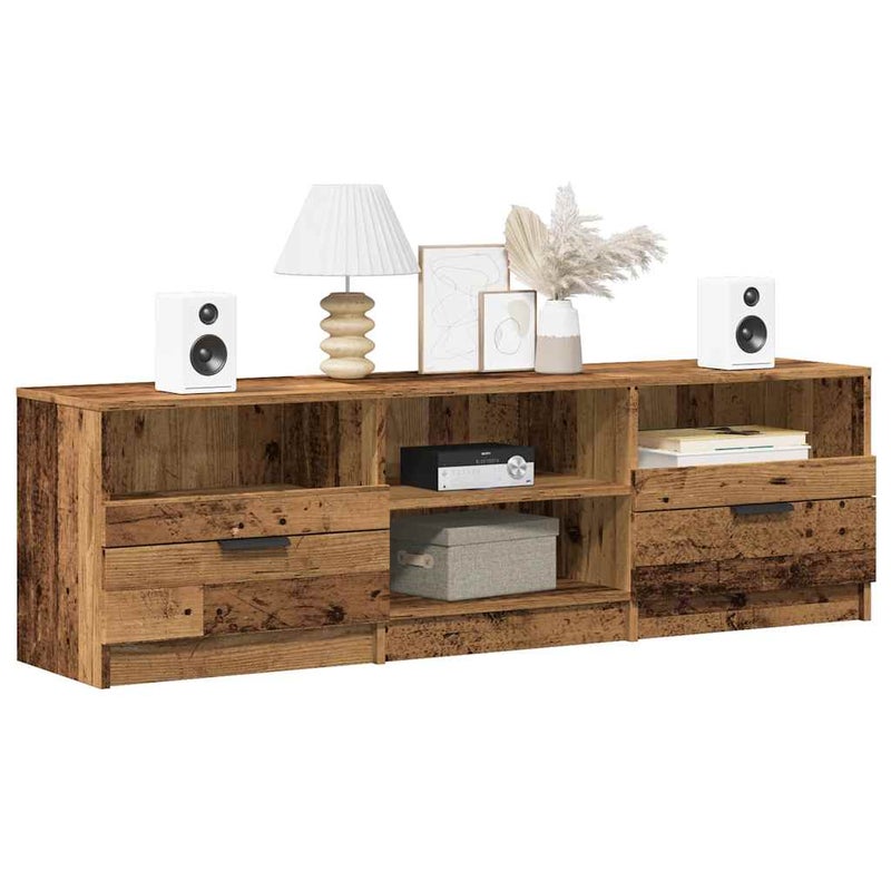 Szafka pod telewizor, stare drewno, 150x33,5x45 cm vidaXL