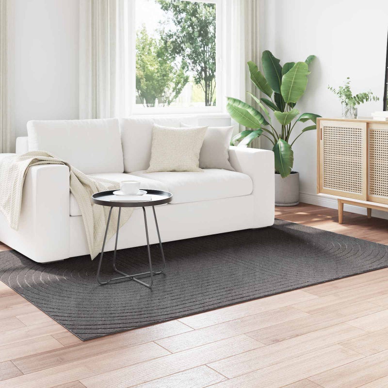 Dywany pokojowe PALMERAS Antracyt 170 x 120 cm Poliester vidaXL