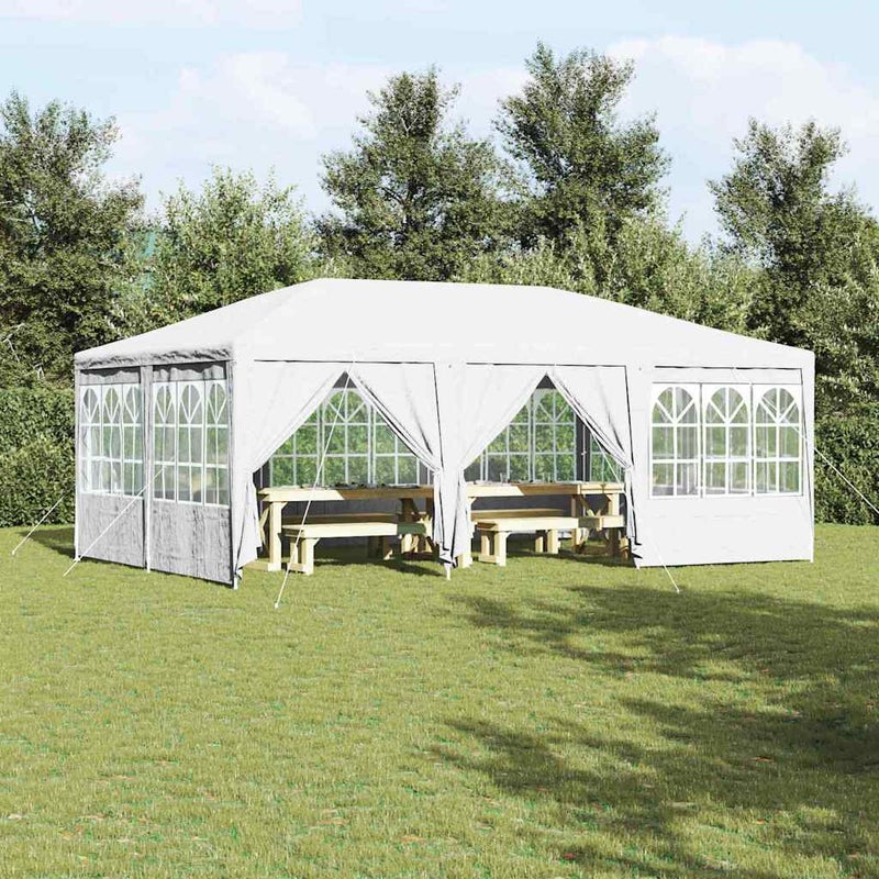 Namiot Imprezowy Biały 600 x 400 x 266 cm Polietylen vidaXL