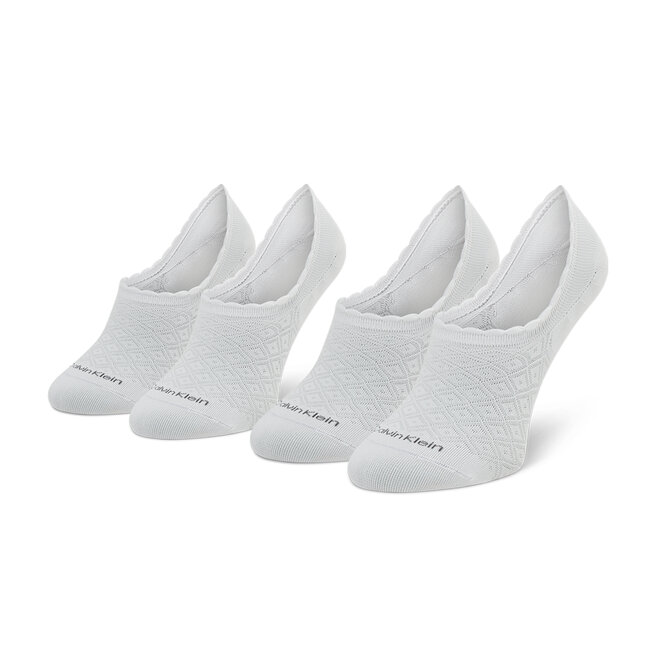 Stopki Calvin Klein 701218787 Biały