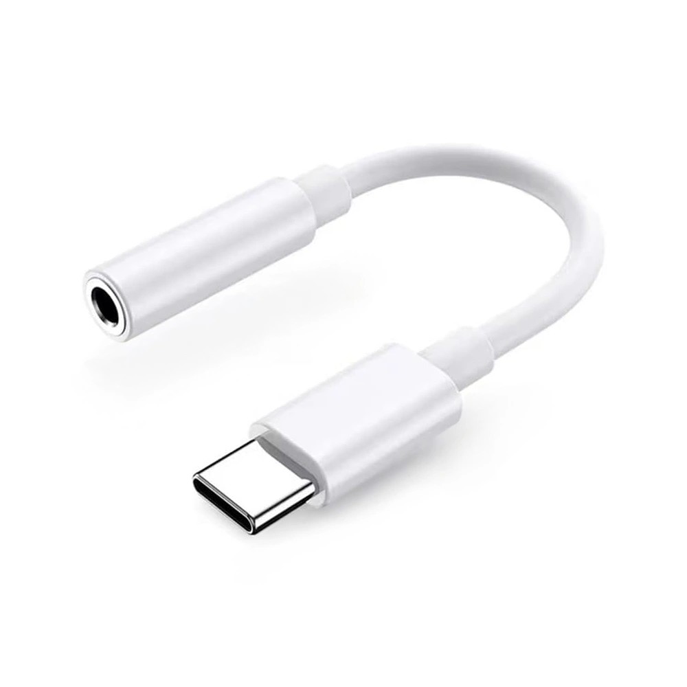Samsung adapter USB-C - minijack 3.5mm - biały 8809968821120