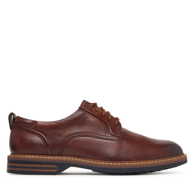 Półbuty Clarks Aldwin2 Derby 26320300 Brązowy