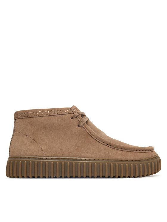 Clarks Półbuty Torhill Hi 26327244 Beżowy