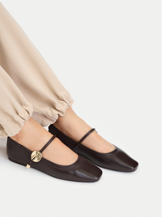 MEXX Baleriny EO-CC2553-1 Brązowy ciemny