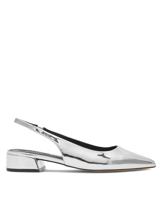 Nine West Baleriny WFA2609-1 Srebrny