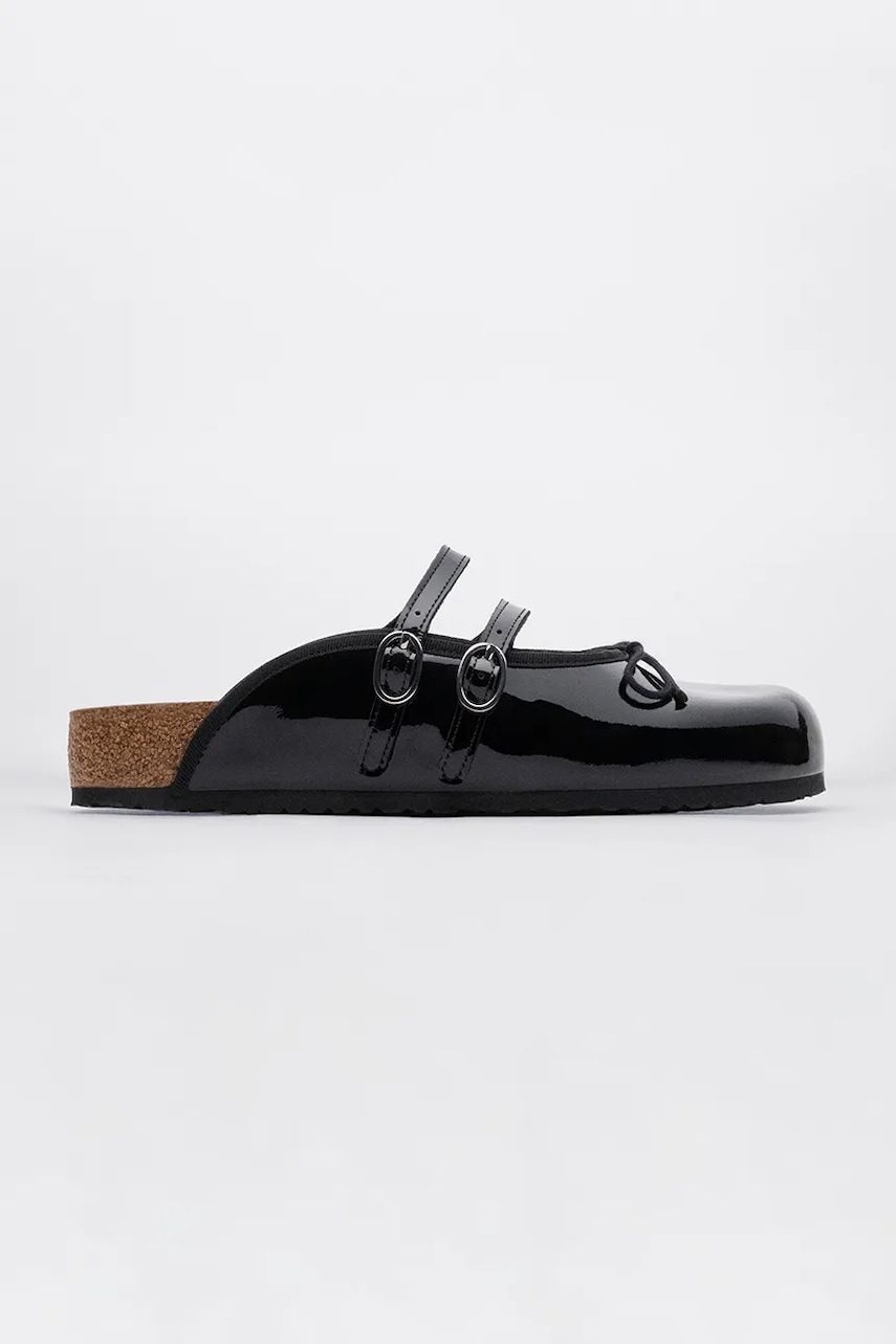 Birkenstock 1774 x Repetto Scala NL Patent klapki mules damskie skórzane