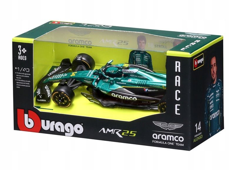 Aston Martin Amr25 2025 Australian F1 Gp 143 - model lub pojazd