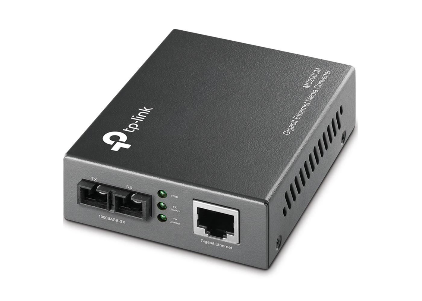 TP-Link MC200CM media konwerter światłowodowy (Gigabit RJ-45 SC) MC200CM wielomodowy