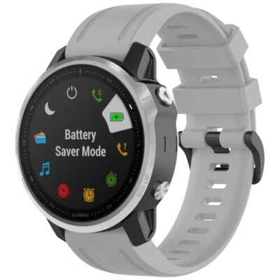 Pasek BELINE Watch 2 do Garmin Fenix 8/ Fenix 7S/ Fenix 6S/ Fenix 5S/ Mk3/ Mk3i/ Instinct 2S Szary