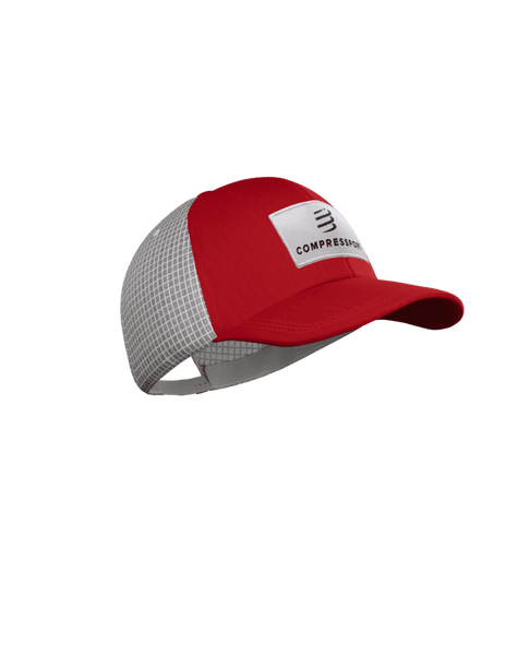 COMPRESSPORT Czapka z daszkiem TRUCKER 6P CAP pompeian red