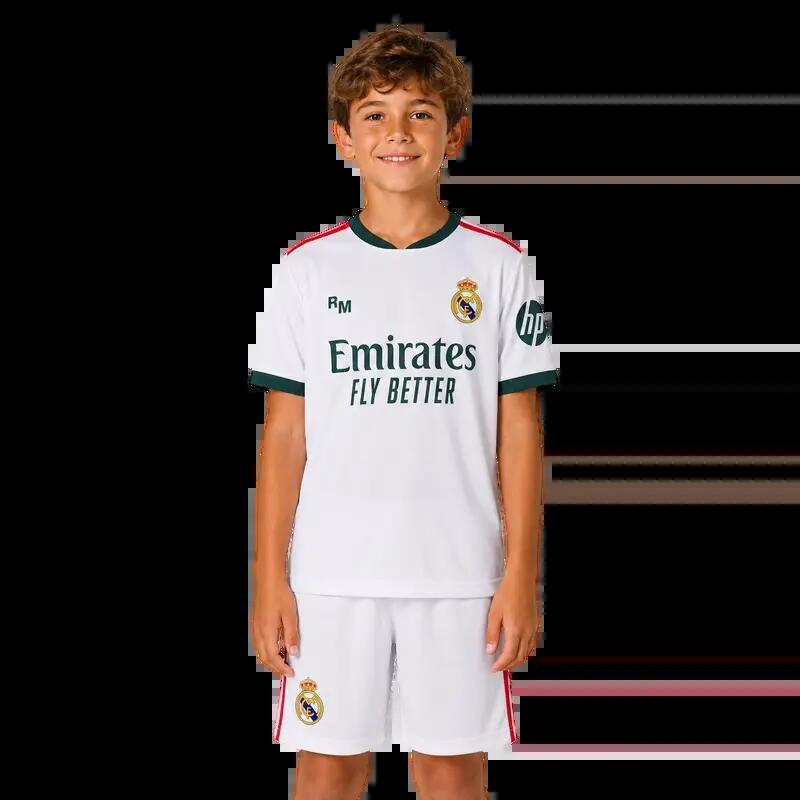Real Madrid 2026/27 premium dziecięcy komplet piłkarski, replika
