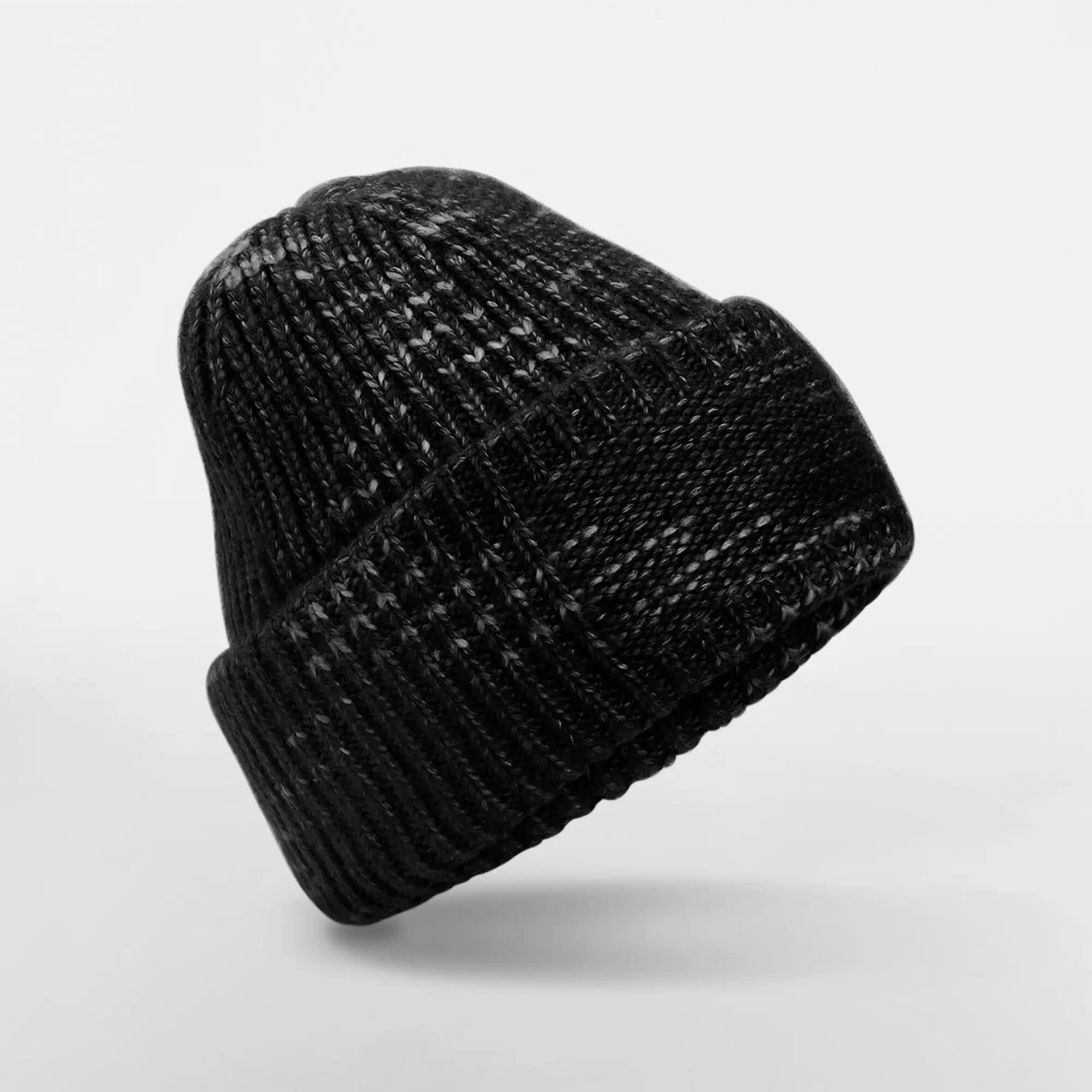 Bonnet à patch en grosse mailles - Midnight Haze - One Size