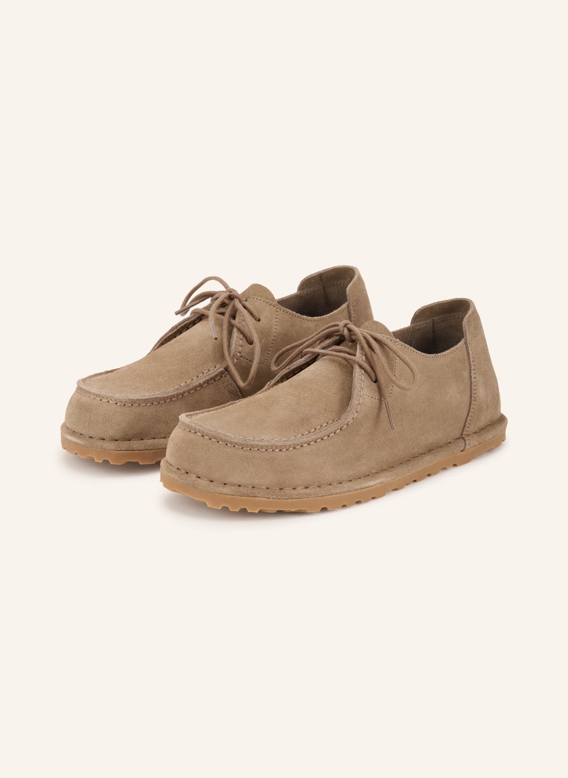 Birkenstock Sznurowane Botki Utti Lace beige