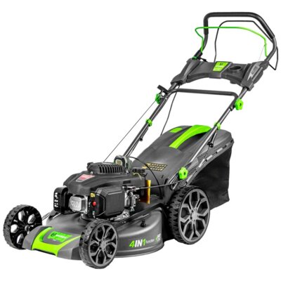 WUBER Kosiarka spalinowa W09102 z napędem, 51 cm, rozrusznik, 196 cm3, 3.5 kW, kosz 70L, silnik Loncin