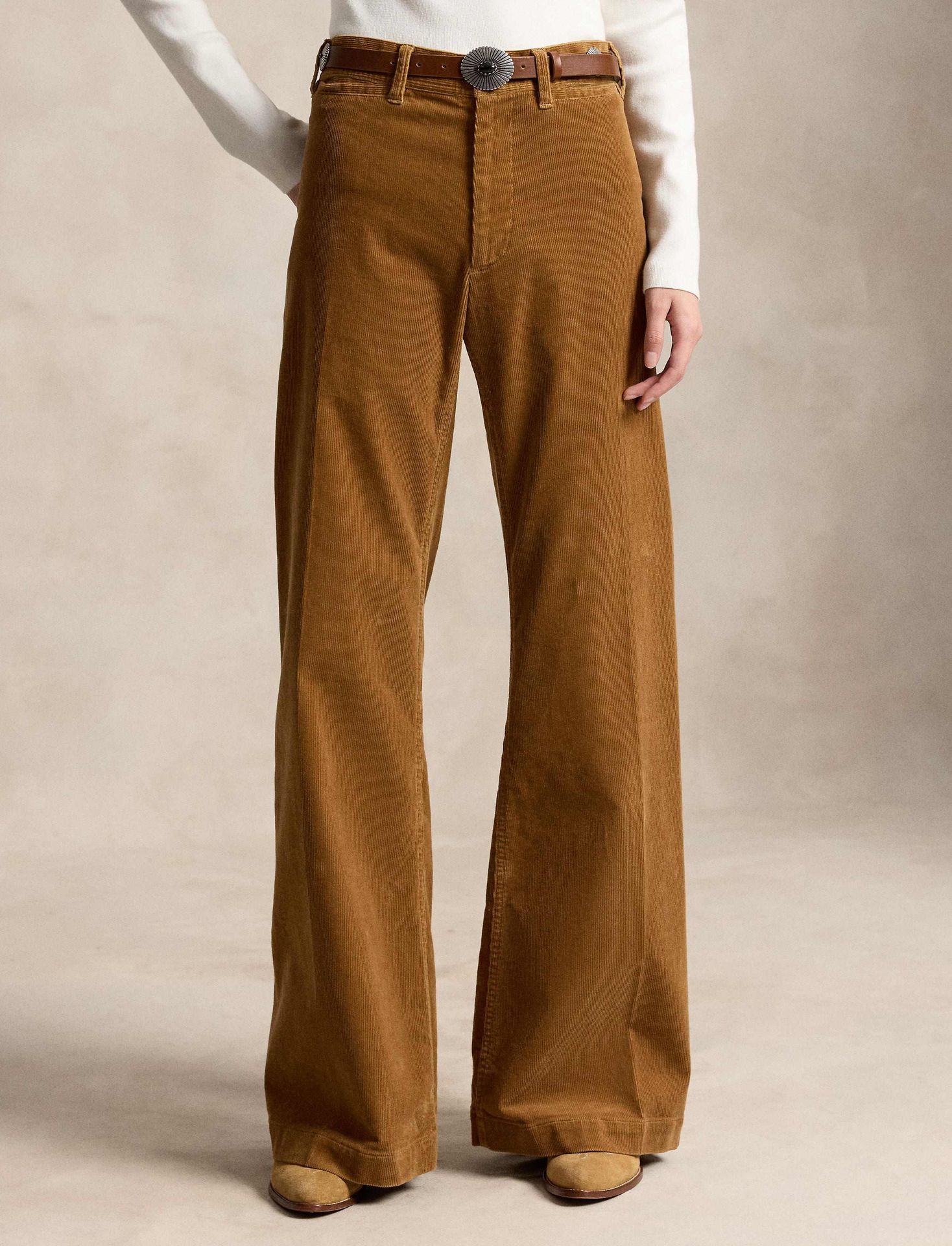 POLO RALPH LAUREN Spodnie Relaxed fit sztruks