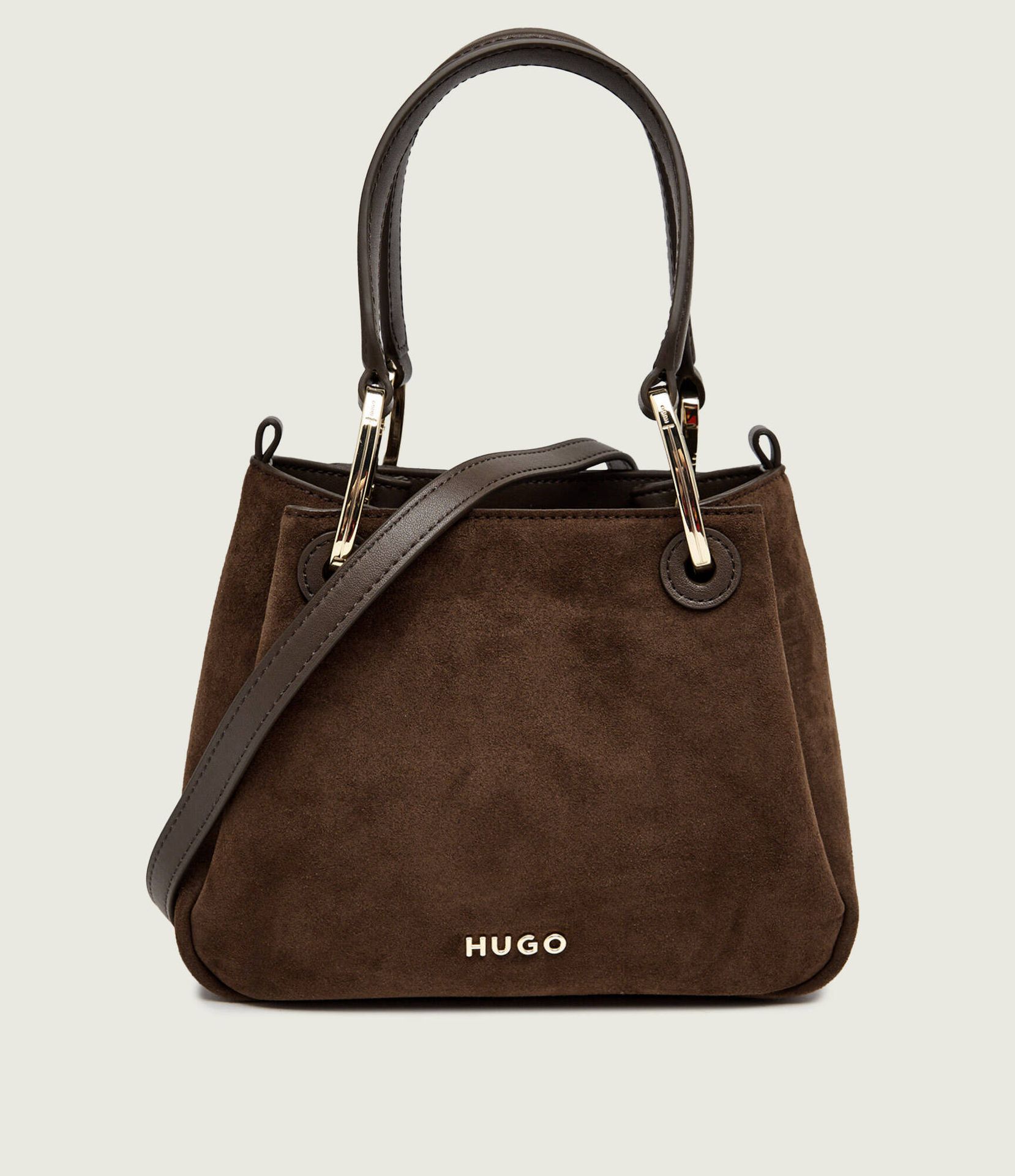 HUGO Torebka na ramię Orin 2.0 S_Tote Mini zamsz