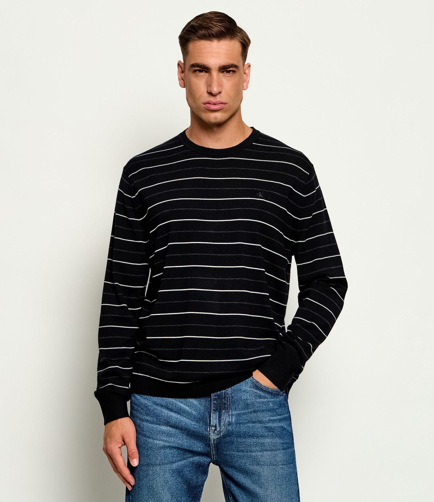 Calvin Klein Wełniany sweter Regular Fit