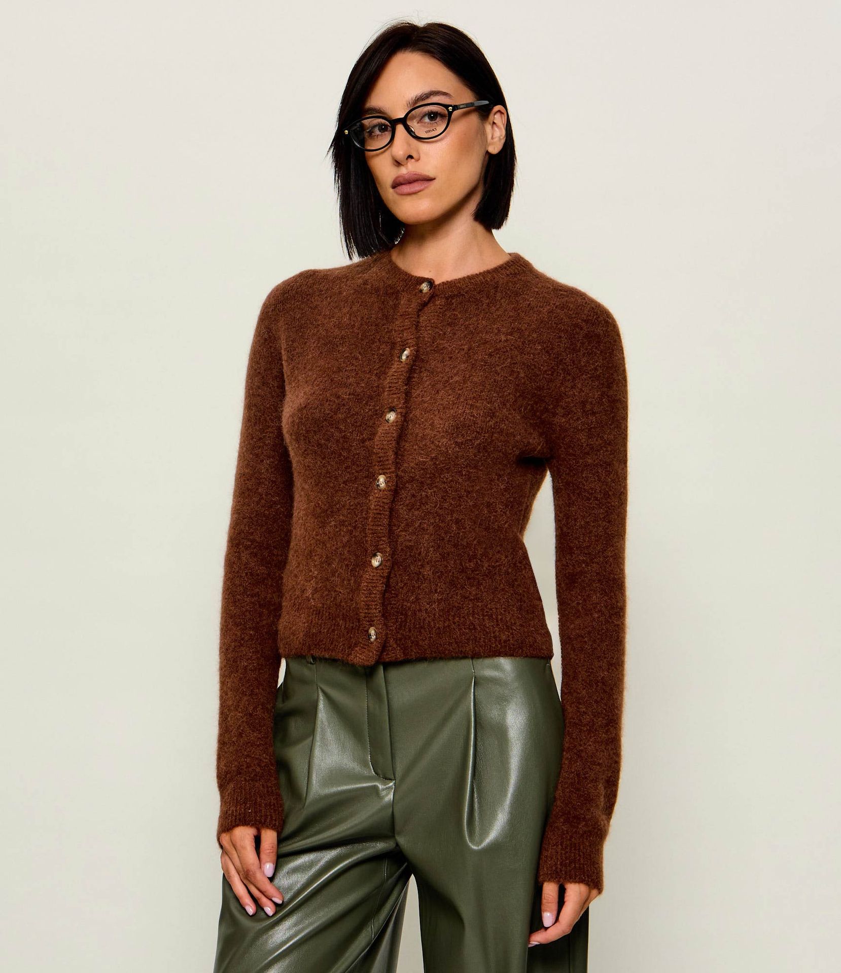 Marella Wełniany kardigan Mllvolta Regular Fit