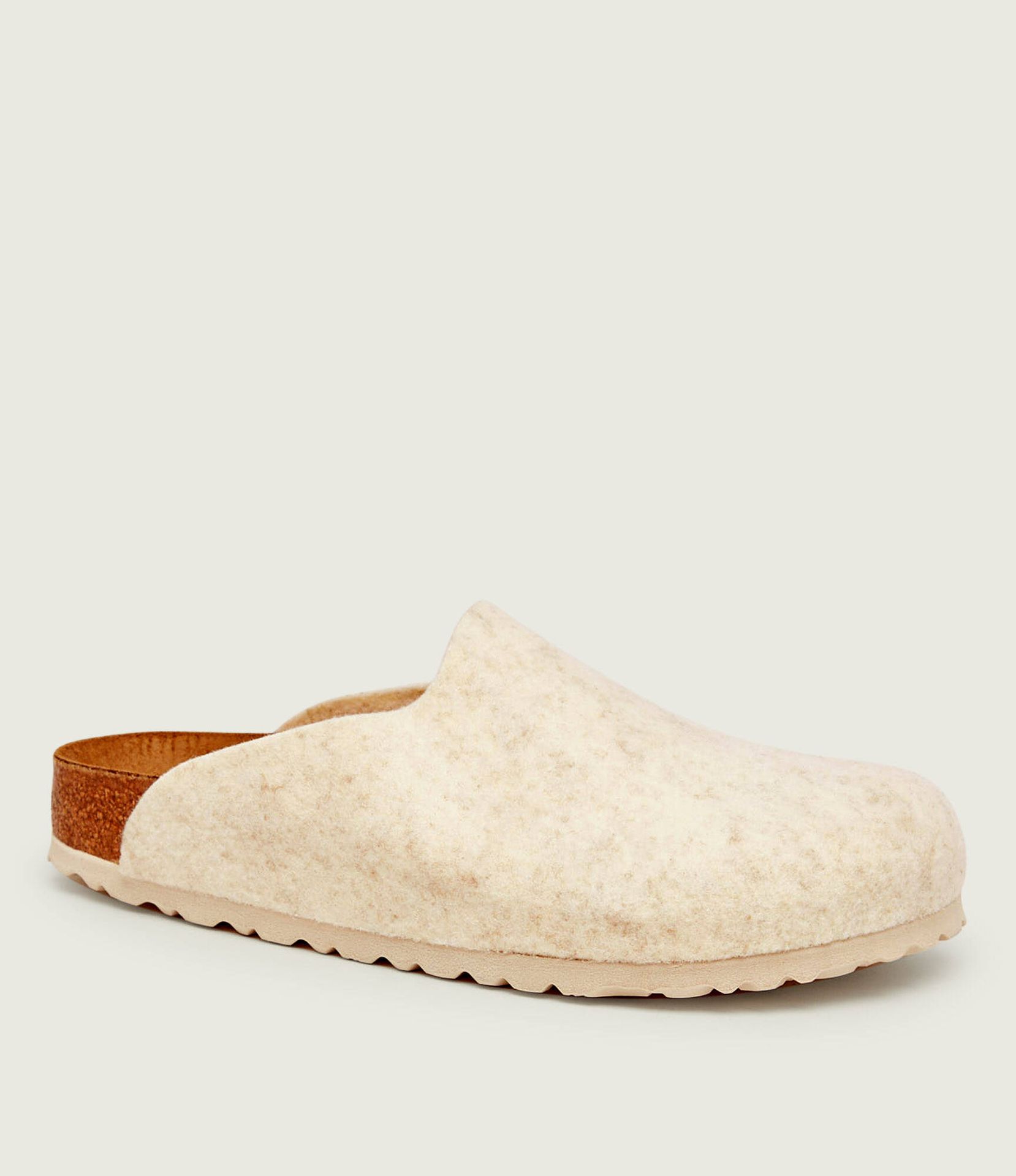 Birkenstock Mule Amsterdam z dodatkiem skóry narrow fit