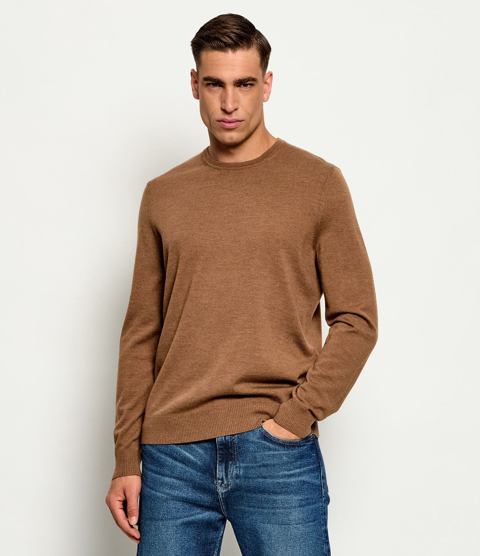 Joop! Wełniany sweter Denny Modern fit