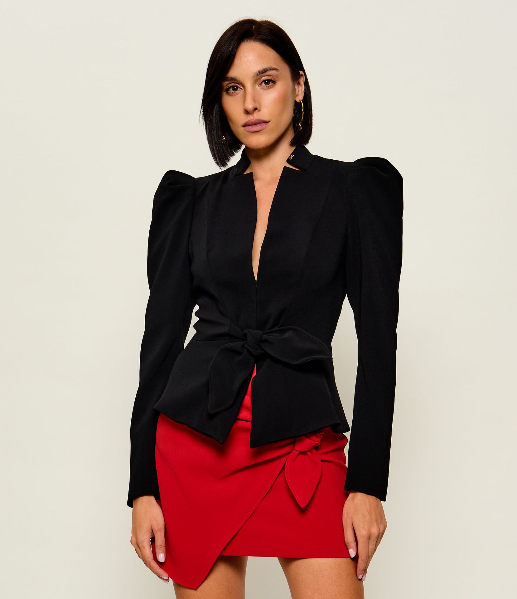 Elisabetta Franchi Marynarka Slim Fit