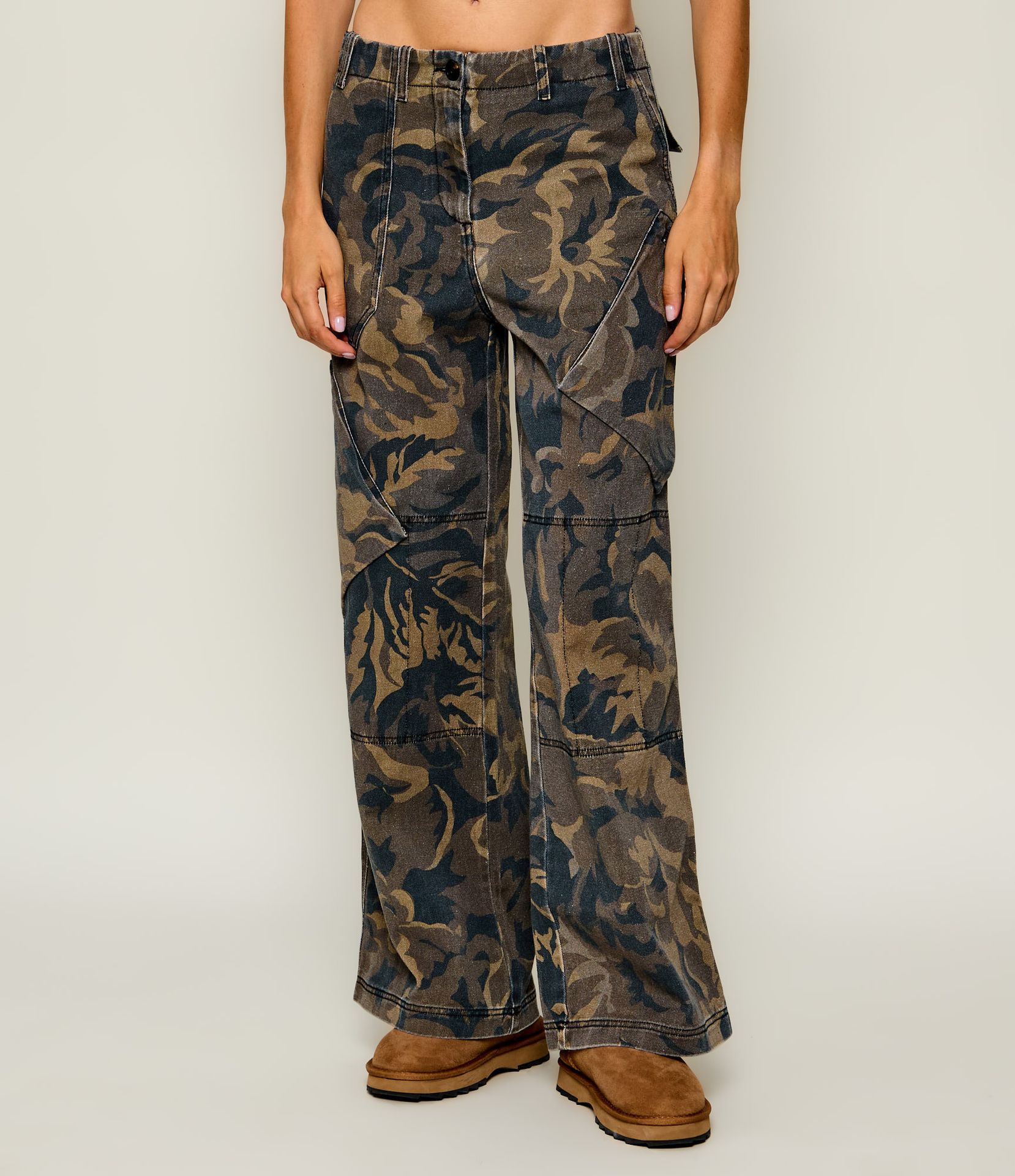 Pinko Spodnie cargo Haiku Loose fit
