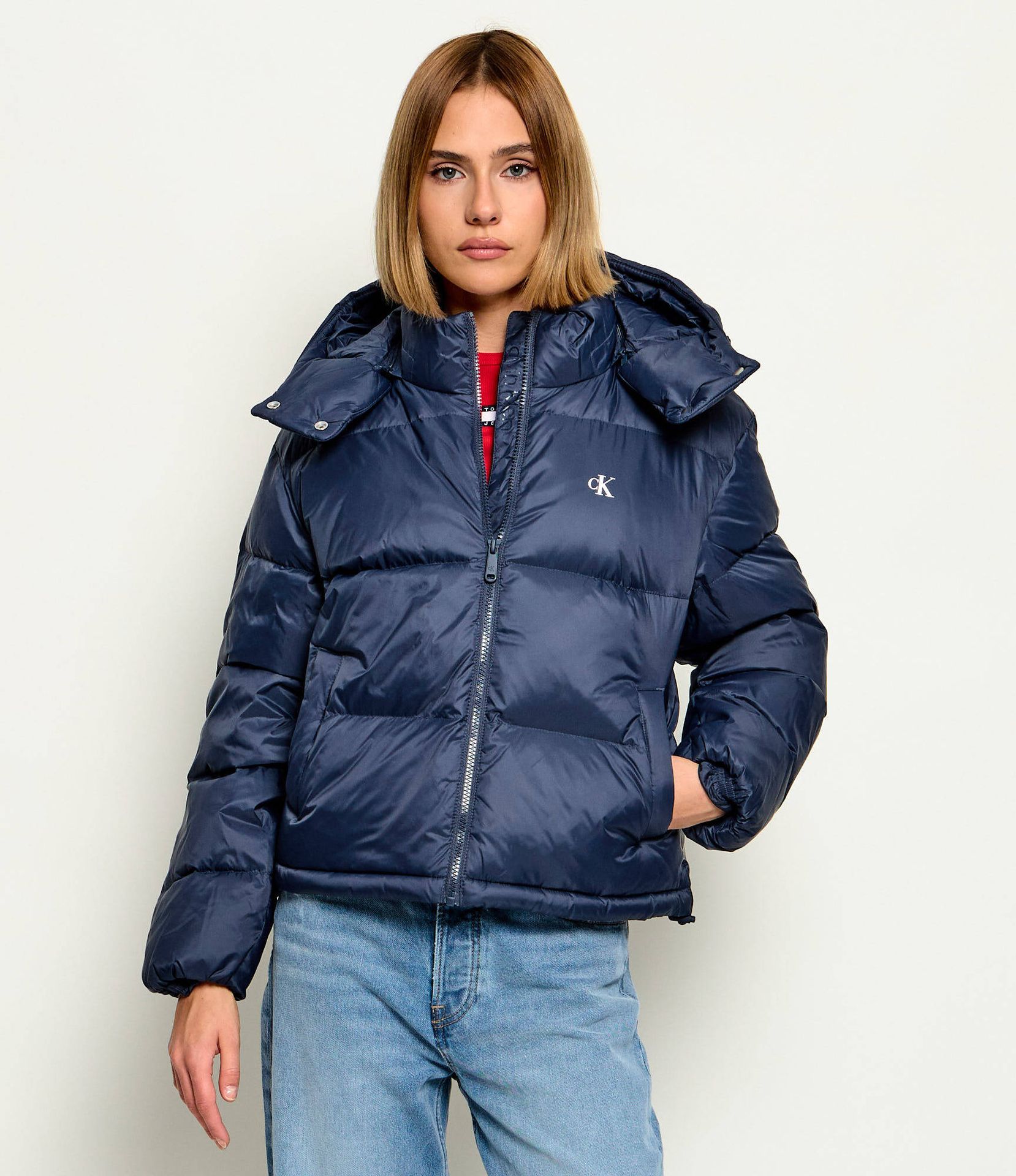 Calvin Klein Jeans Puchowa kurtka Essential Regular Fit
