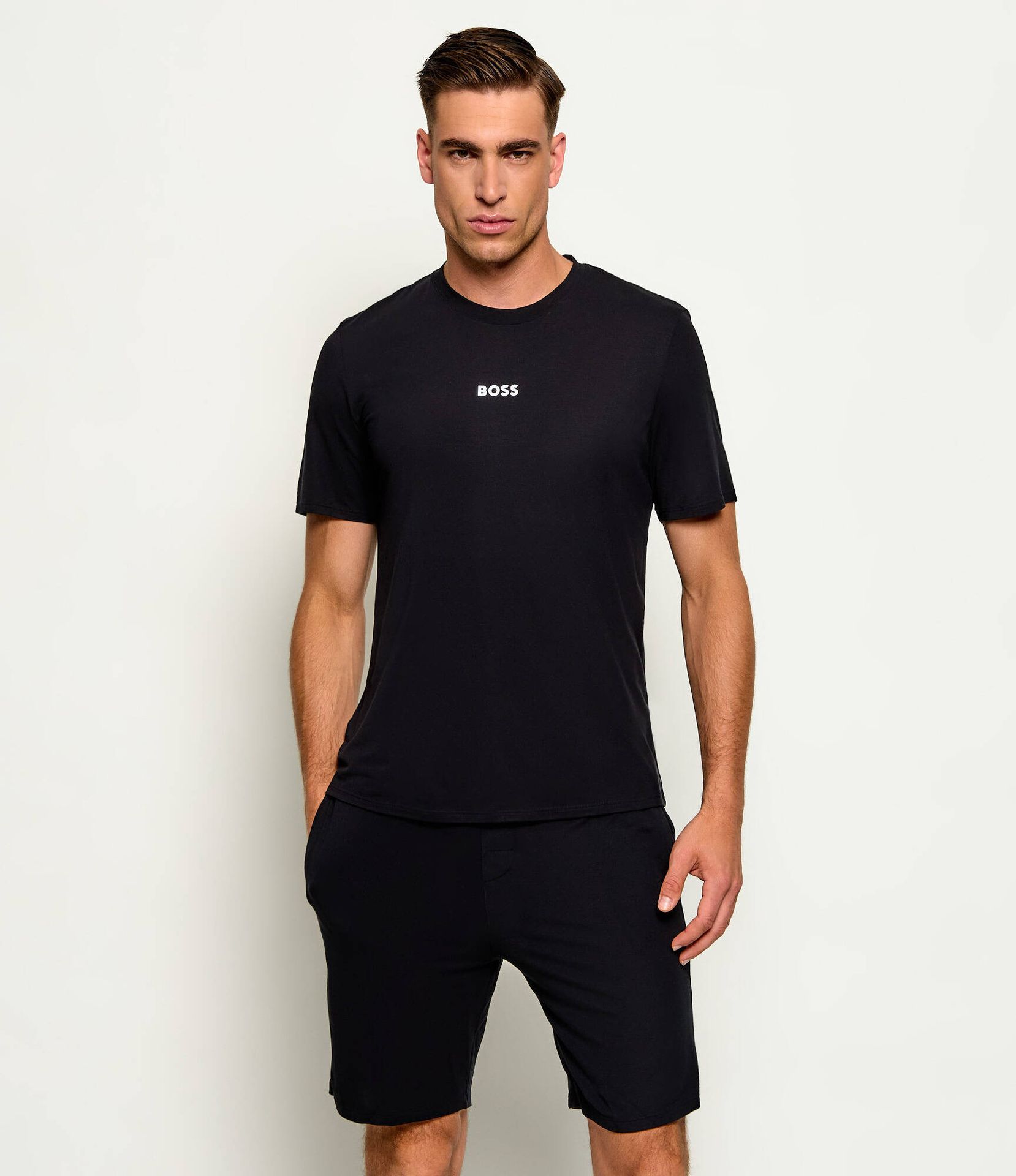 BOSS BLACK Piżama Piquè Set Regular Fit