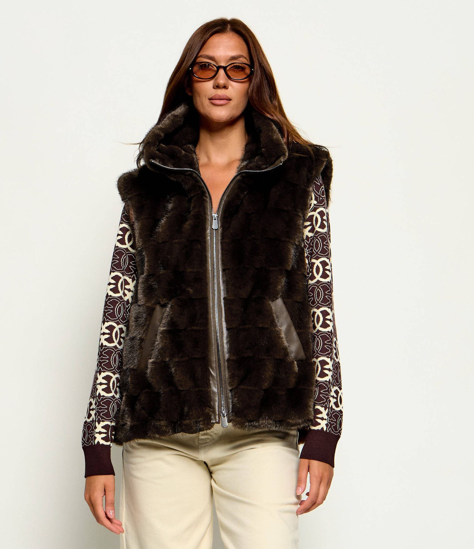 Pinko Bezrękawnik Glossinia Regular Fit