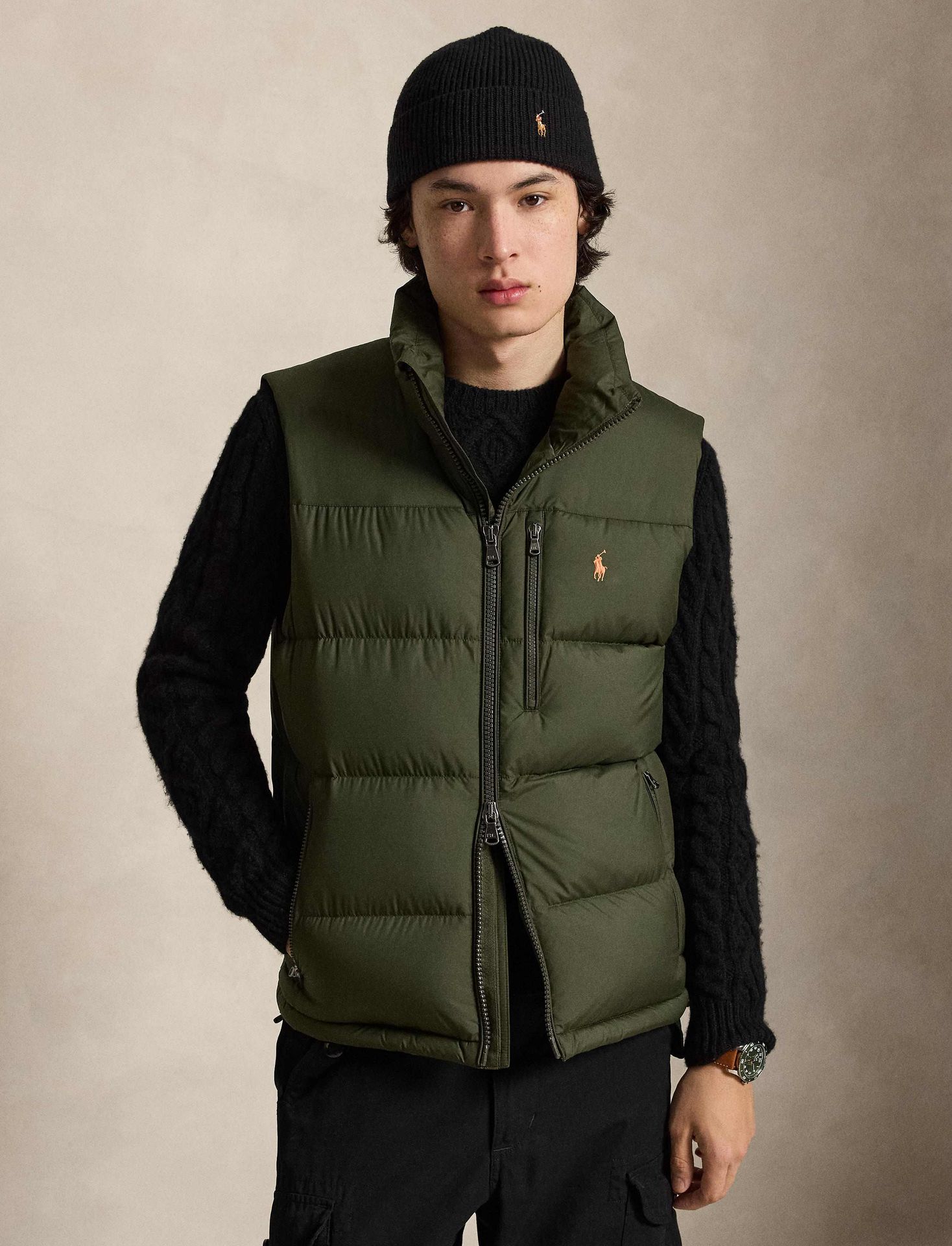 POLO RALPH LAUREN Puchowy bezrękawnik Regular Fit