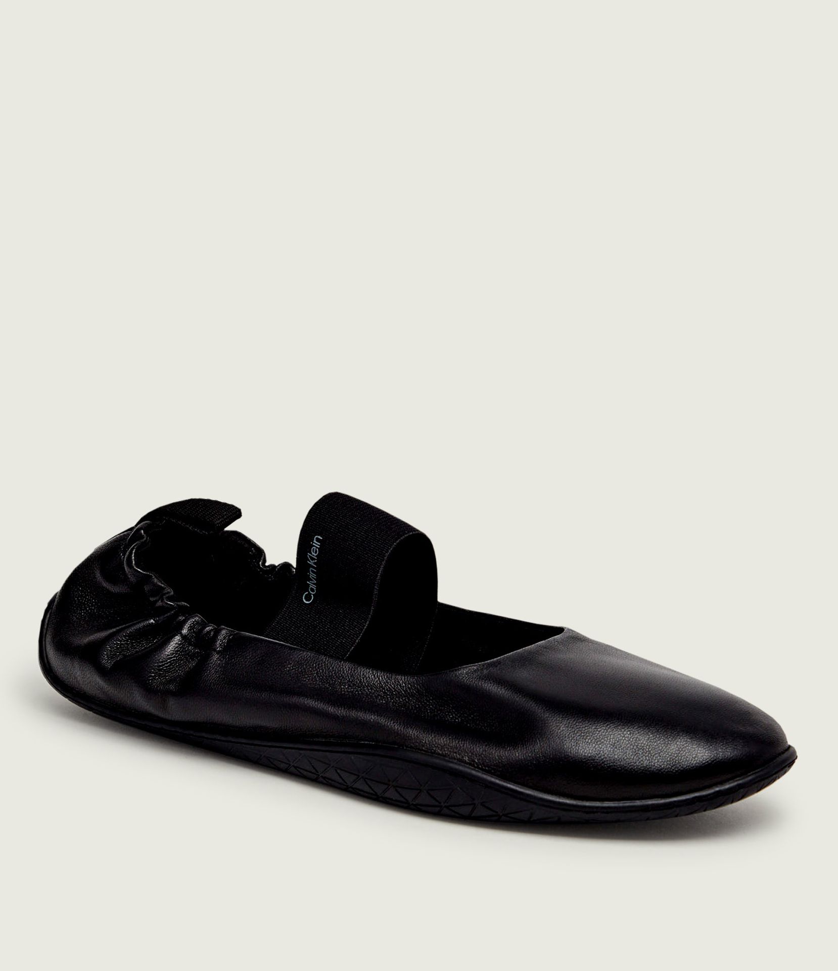 Calvin Klein Skórzane baleriny Ballet Mary Jane