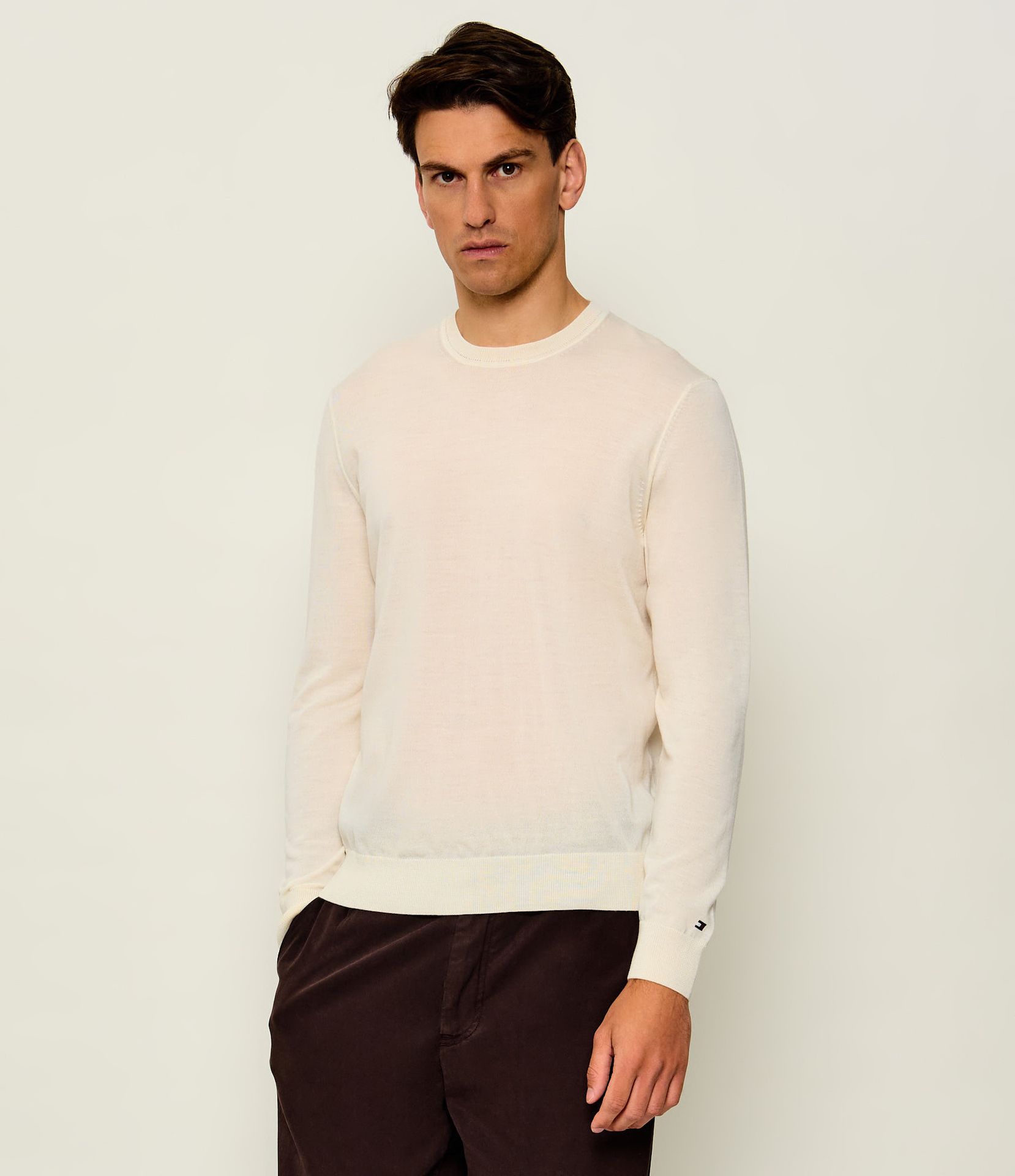 Tommy Hilfiger Wełniany sweter Regular Fit
