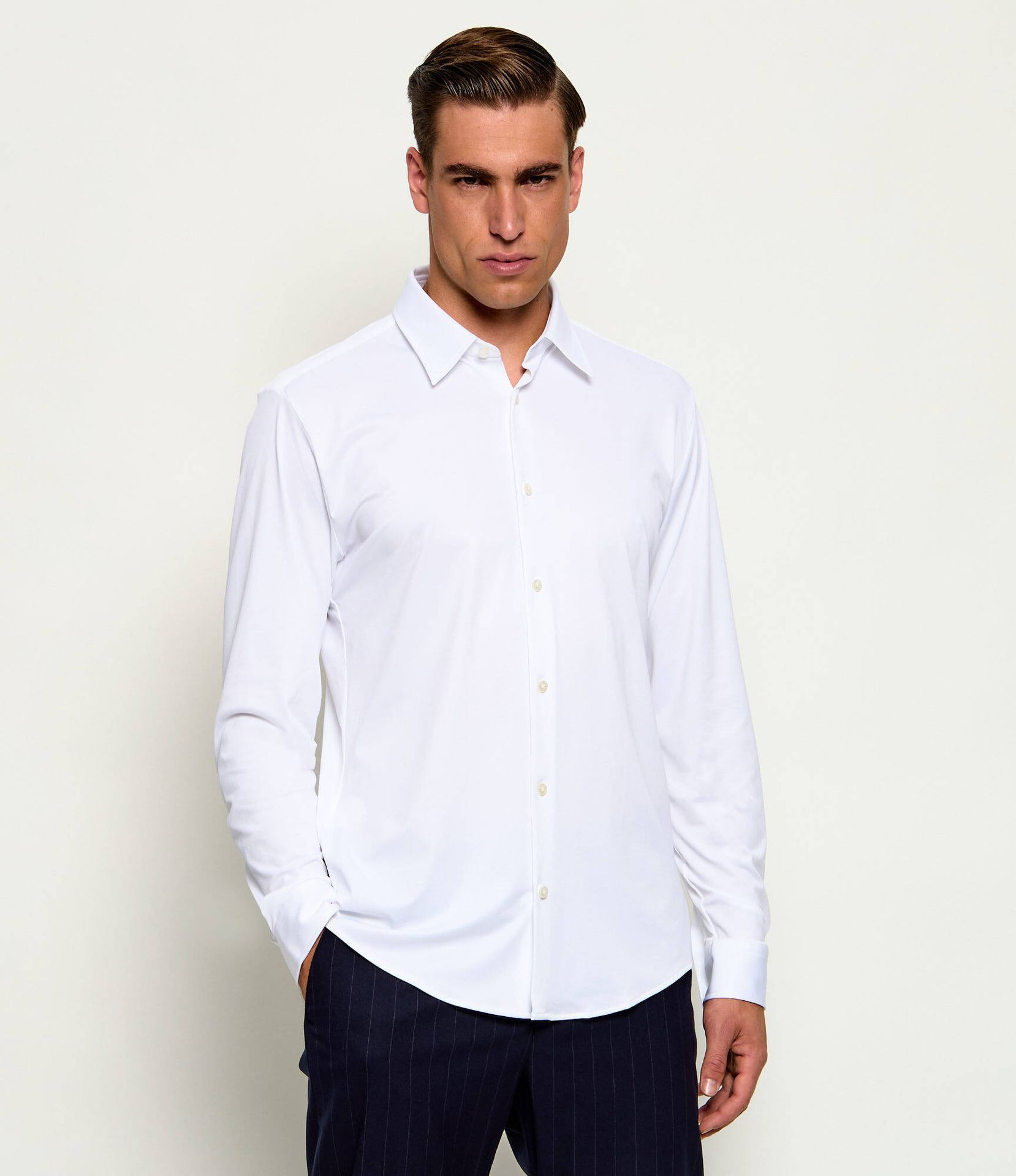 BOSS BLACK Koszula P-Roan-K-F-263 Slim Fit