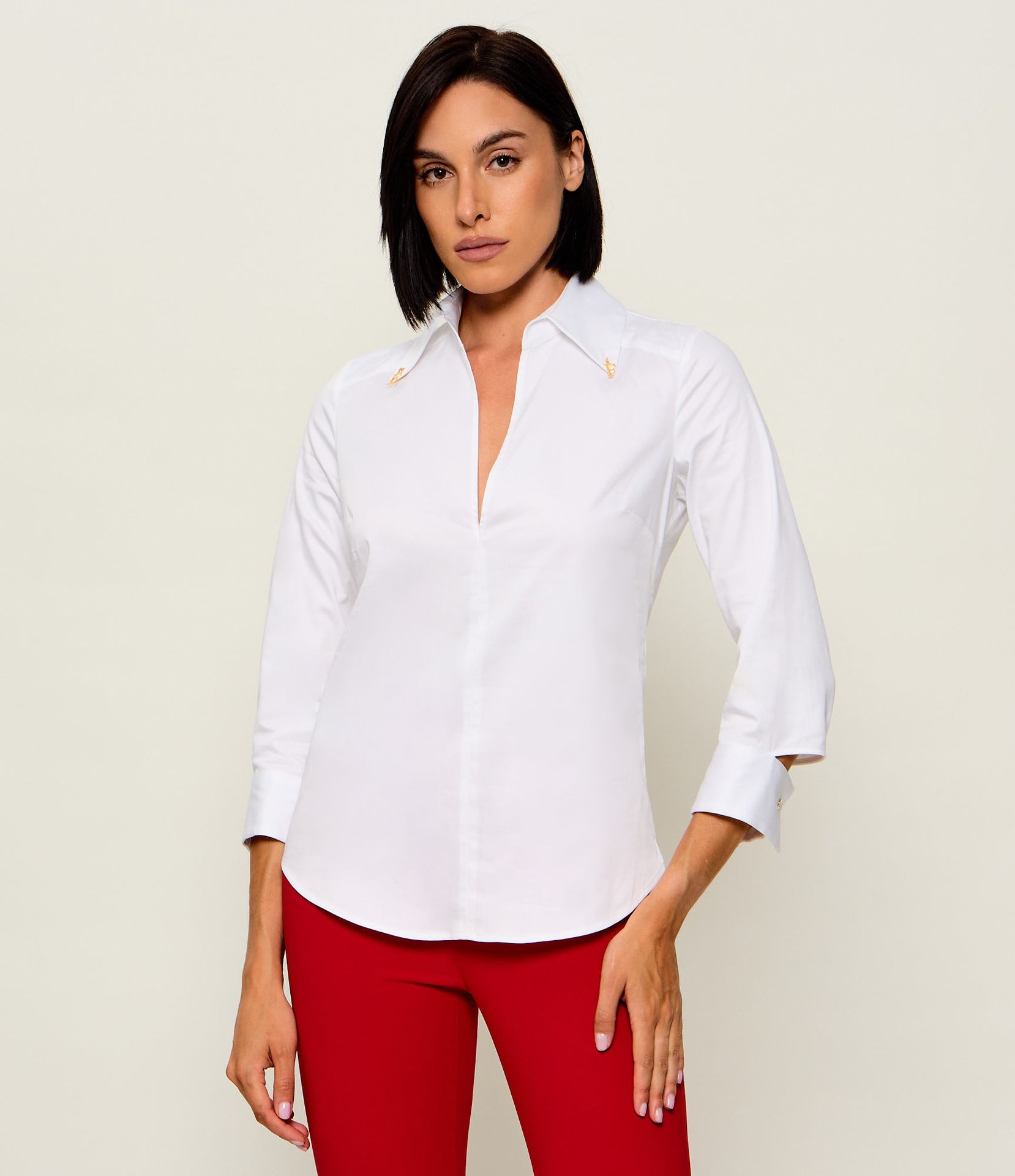 Elisabetta Franchi Koszula Slim Fit