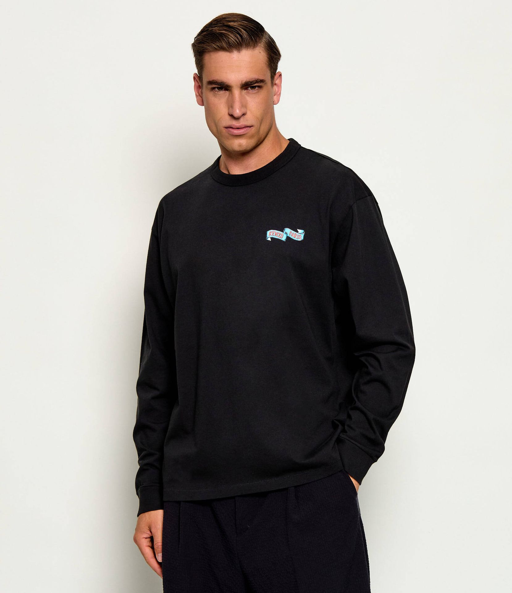 Kenzo Longsleeve Jumping Tiger Relaxed fit