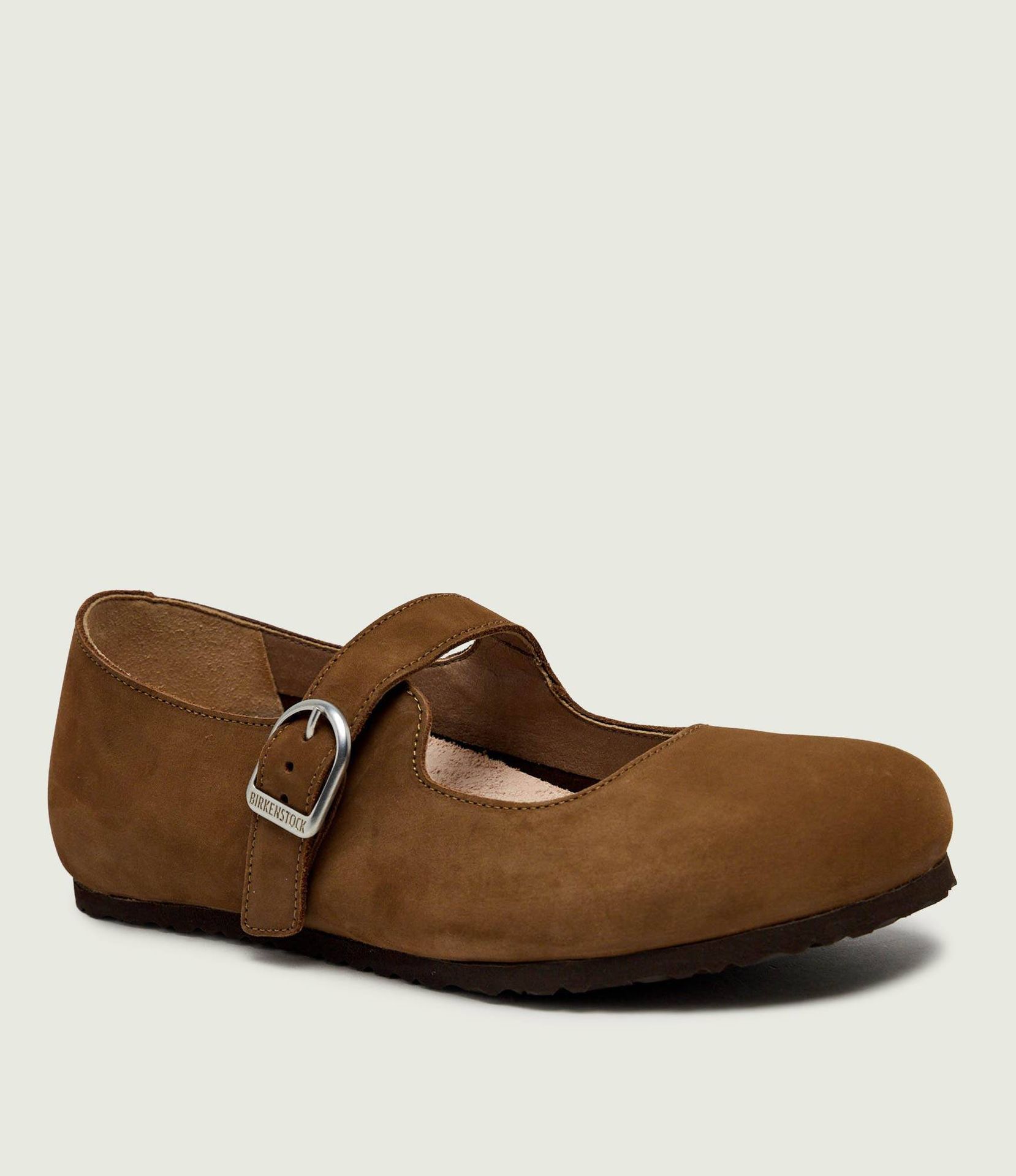 Birkenstock Skórzane baleriny Santa Clarita Mary Jane narrow fit