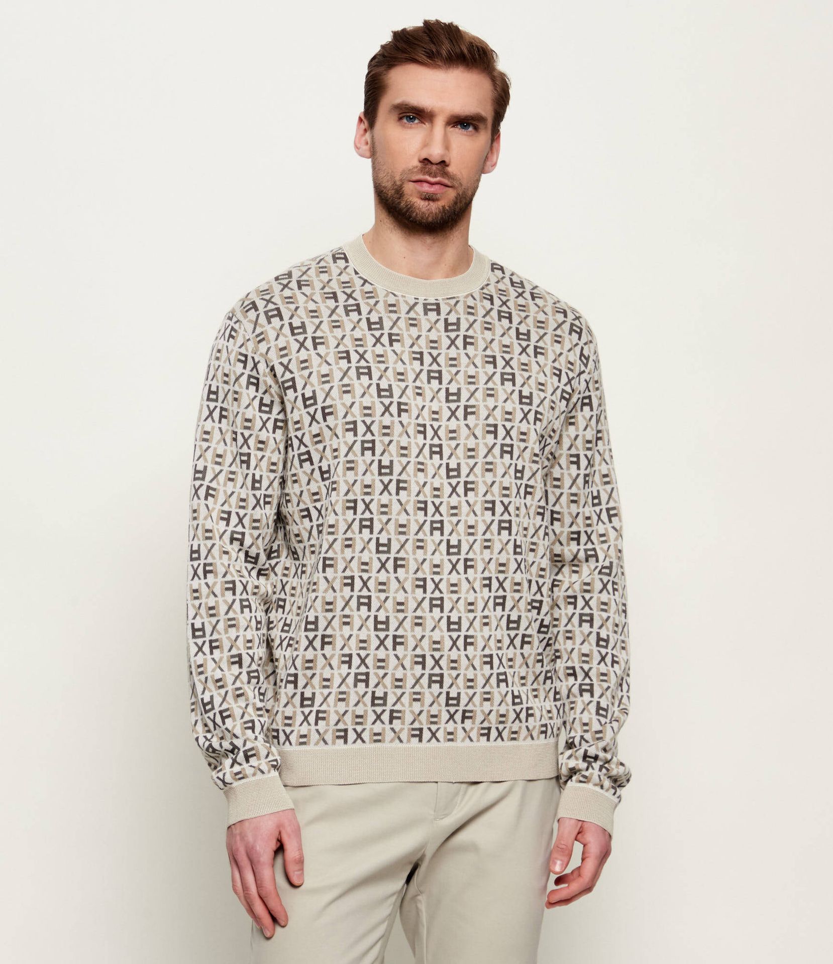 Armani Exchange Sweter Regular Fit