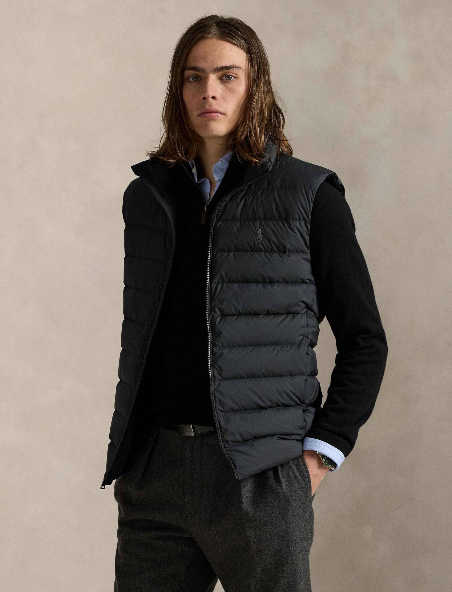 POLO RALPH LAUREN Puchowy bezrękawnik Regular Fit