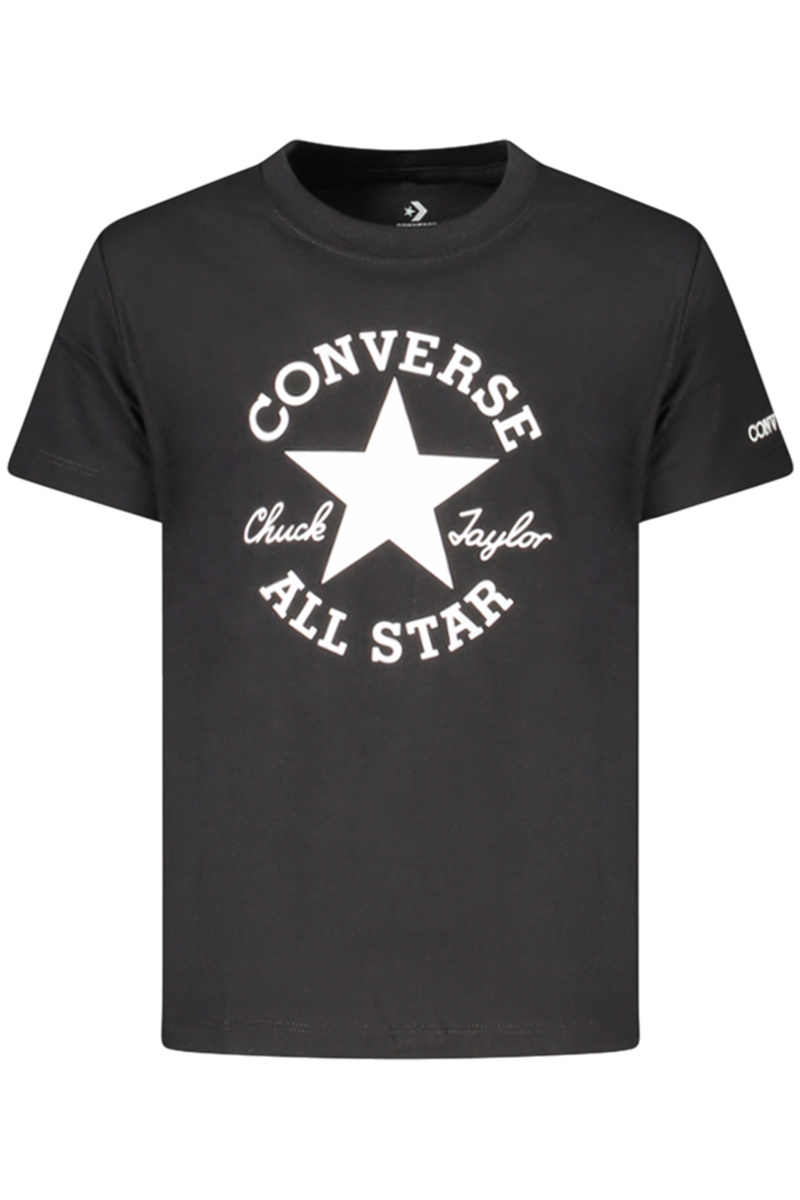 Dziewczęcy T-shirt Converse z nadrukiem