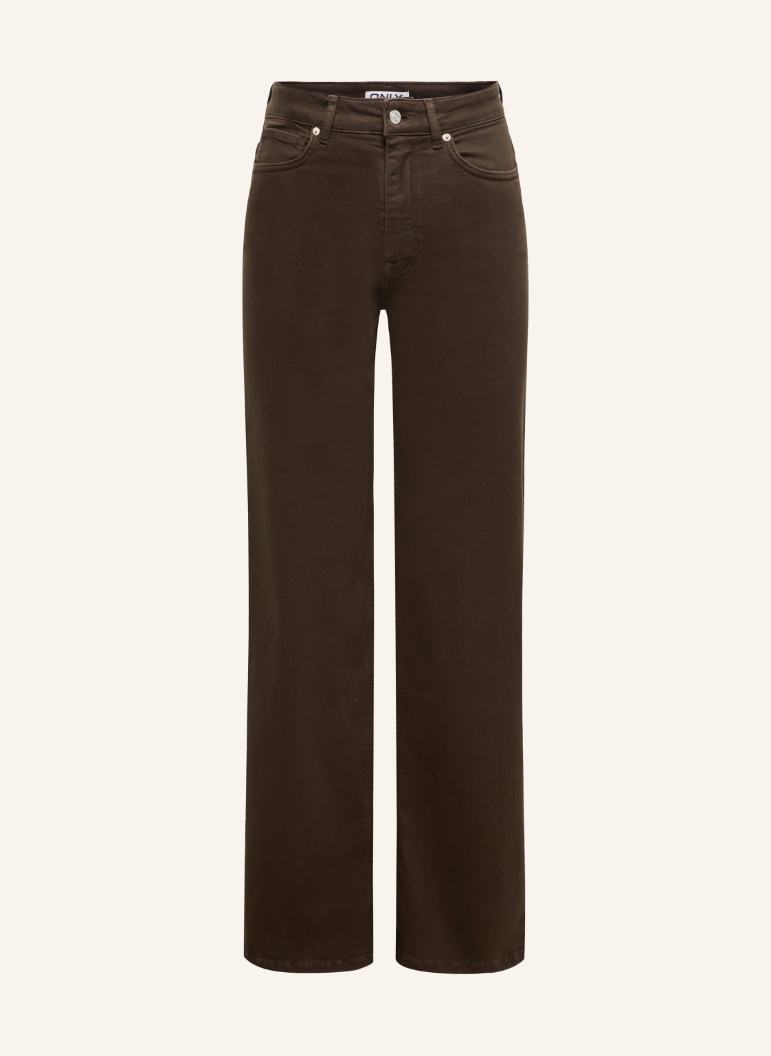Only Jeansy Wide Leg braun
