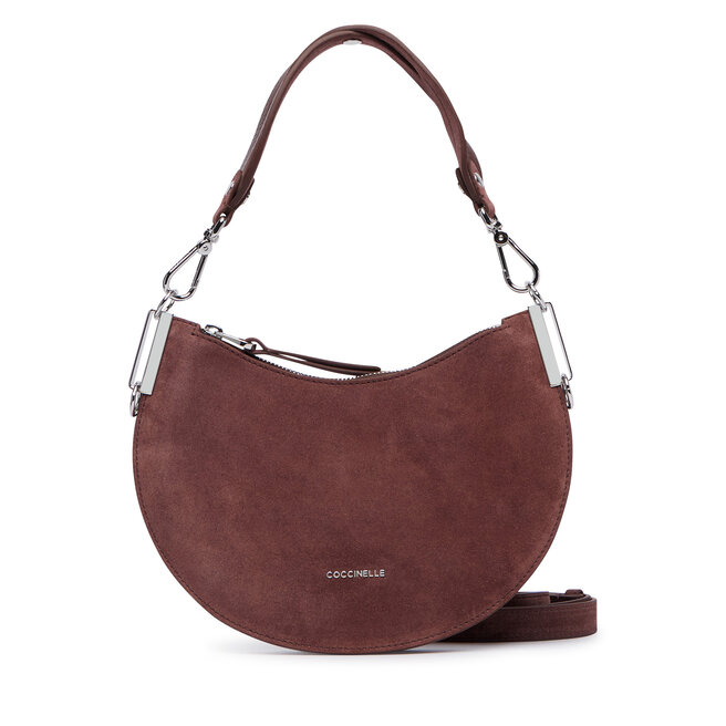 Torebka Coccinelle QKG Coccinellesunup Suede E1 QKG 13 03 01 Bordowy