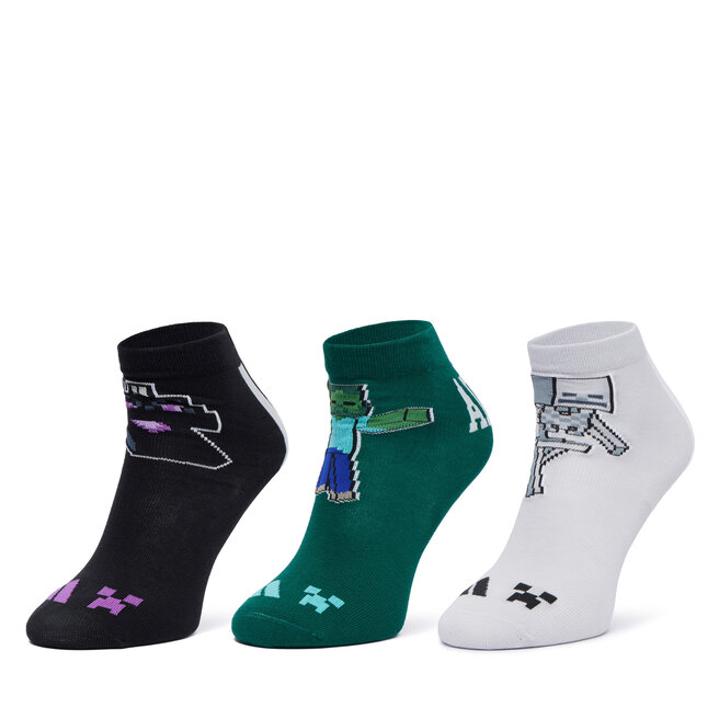 Skarpety długie adidas Adidas Minecraft Kids 3 Pairs Per Pack Socks KR2352 Kolorowy