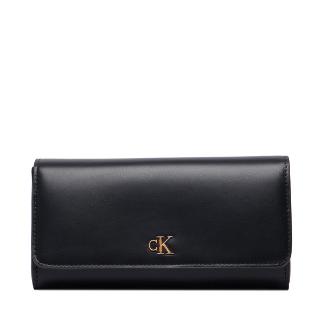 Portfel Calvin Klein Ck Long Wallet LV04F1224G Czarny