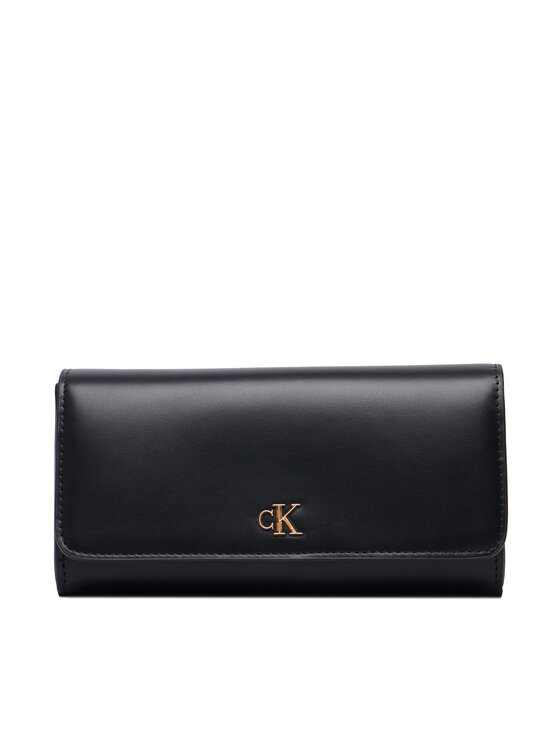 Calvin Klein Portfel Ck Long Wallet LV04F1224G Czarny