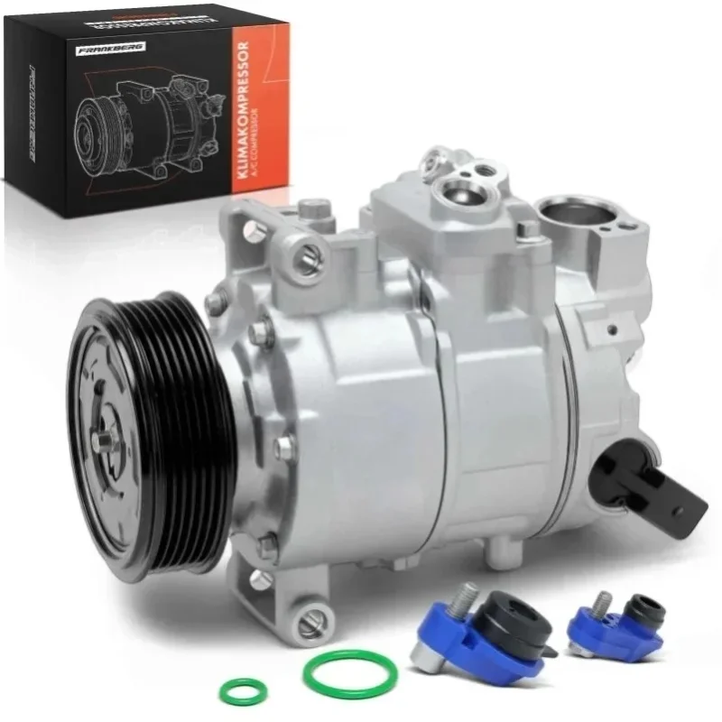 Frankberg 1x Kompresor klimatyzacji do Audi A4 8K2 8KH A5 8T3 A6 Seat Exeo 3R2 3R5 2004-2019 4F0260805AA 4F0260805T 8K0260805