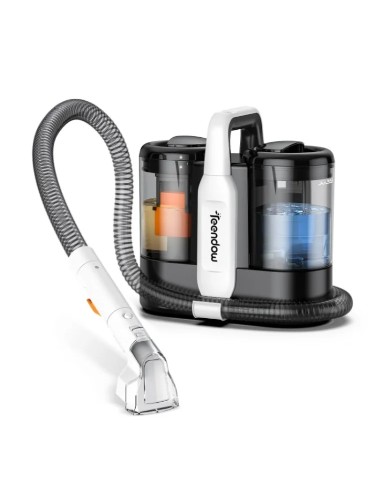 Odkurzacz do dywanów i mebli 500W, mocny, do usuwania sierści zwierząt, z funkcją samooczyszczania, wąż, pojemność zbiornika 1500ml, do czyszczenia dywanów, sof, wnętrza samochodu.
