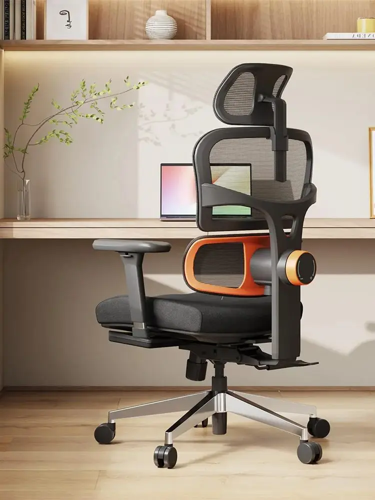 NEWTRAL NT002 Ergonomiczne krzesło z podnóżkiem, adaptacyjne wsparcie dolnej części pleców, automatycznie ustawiany zagłówek oparcia, certyfikowana jakość