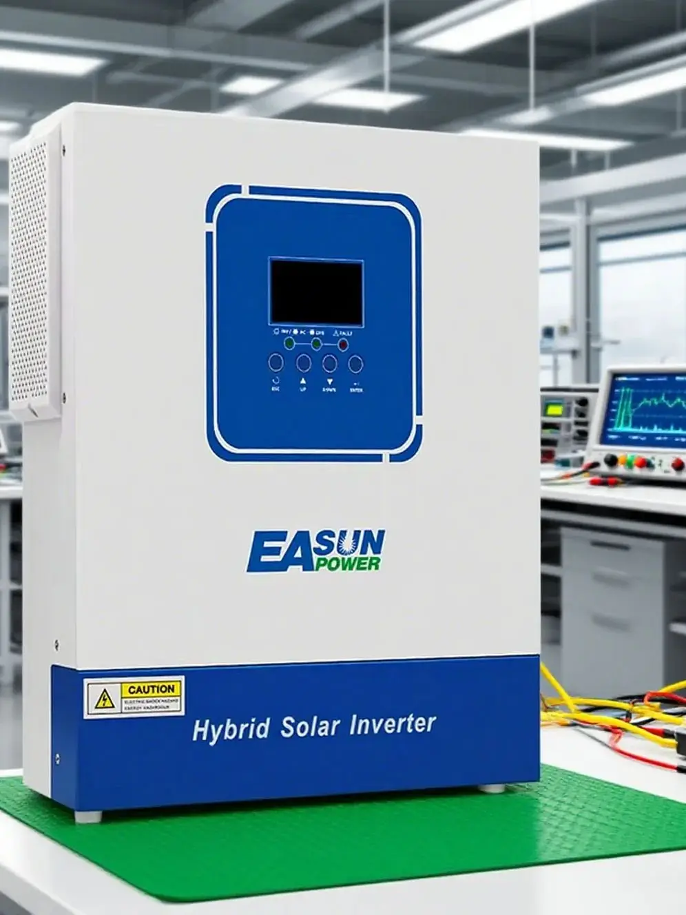 Inwerter solarny hybrydowy Easun 2KW 3.2KW 4KW 12V/24V MPPT Off Grid Czysta Sinusoida 100A 120A 230V 50/60Hz Ładowarka Inwertera Solarnego